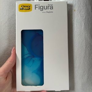 Otter box blue and clear MagSafe case iPhone 14 pro max never used